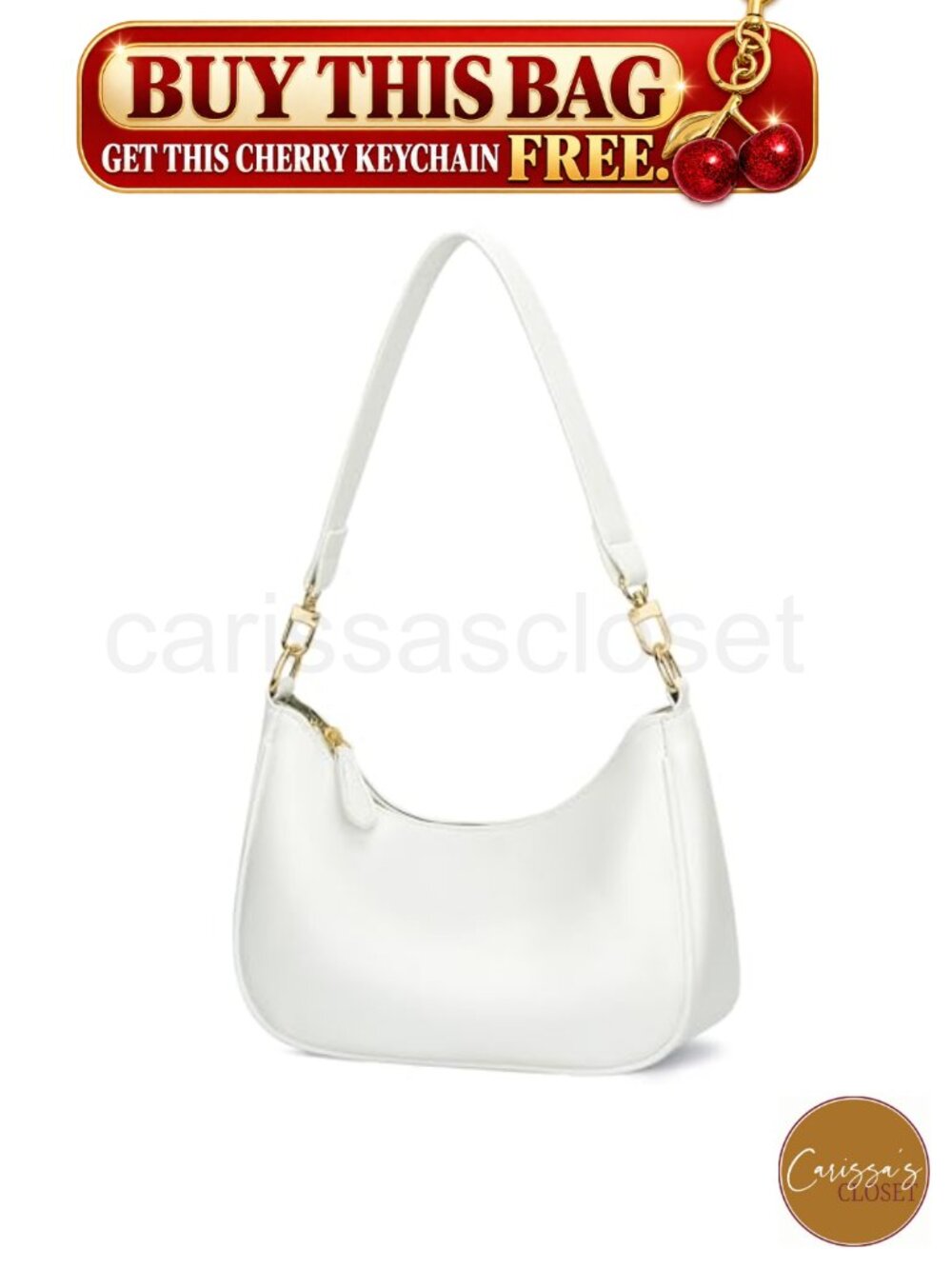 ✨KKXIU Cute Hobo Shoulder Bag PU Leather Purse with Card Slots